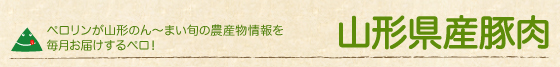 山形県産豚肉